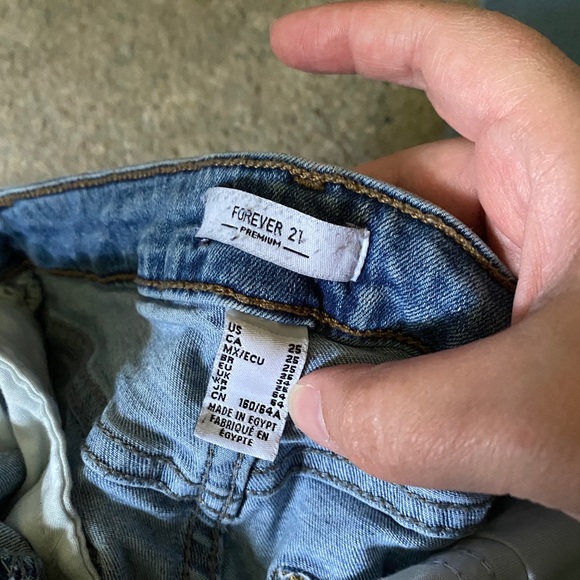 3 pairs Forever21 skinny jeans - Picture 3 of 5